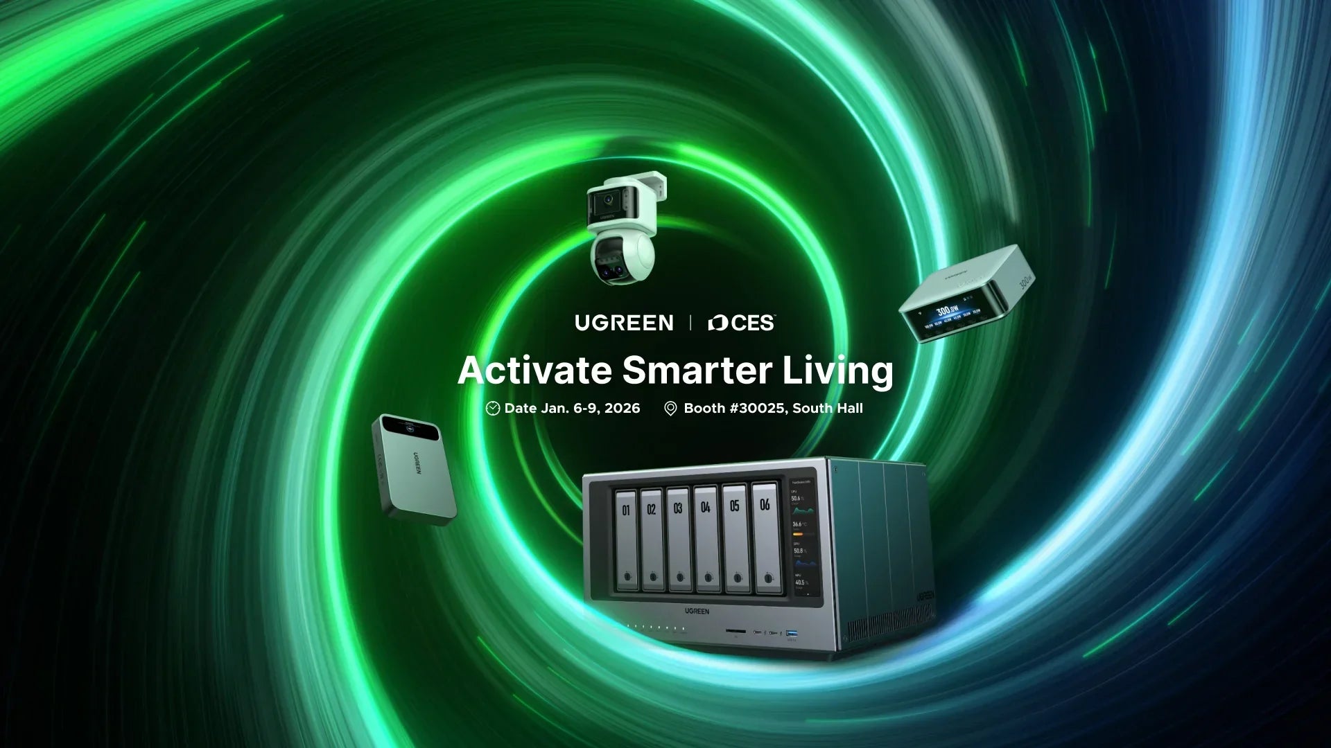 UGREEN Debuts New Smart Ecosystem at CES 2026, Led by AI NAS