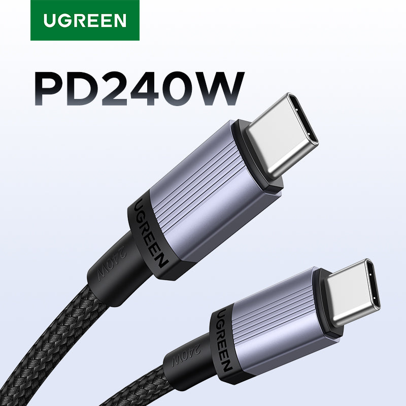 UGREEN USB-C to USB-C PD Cable 240W BLACK 1M