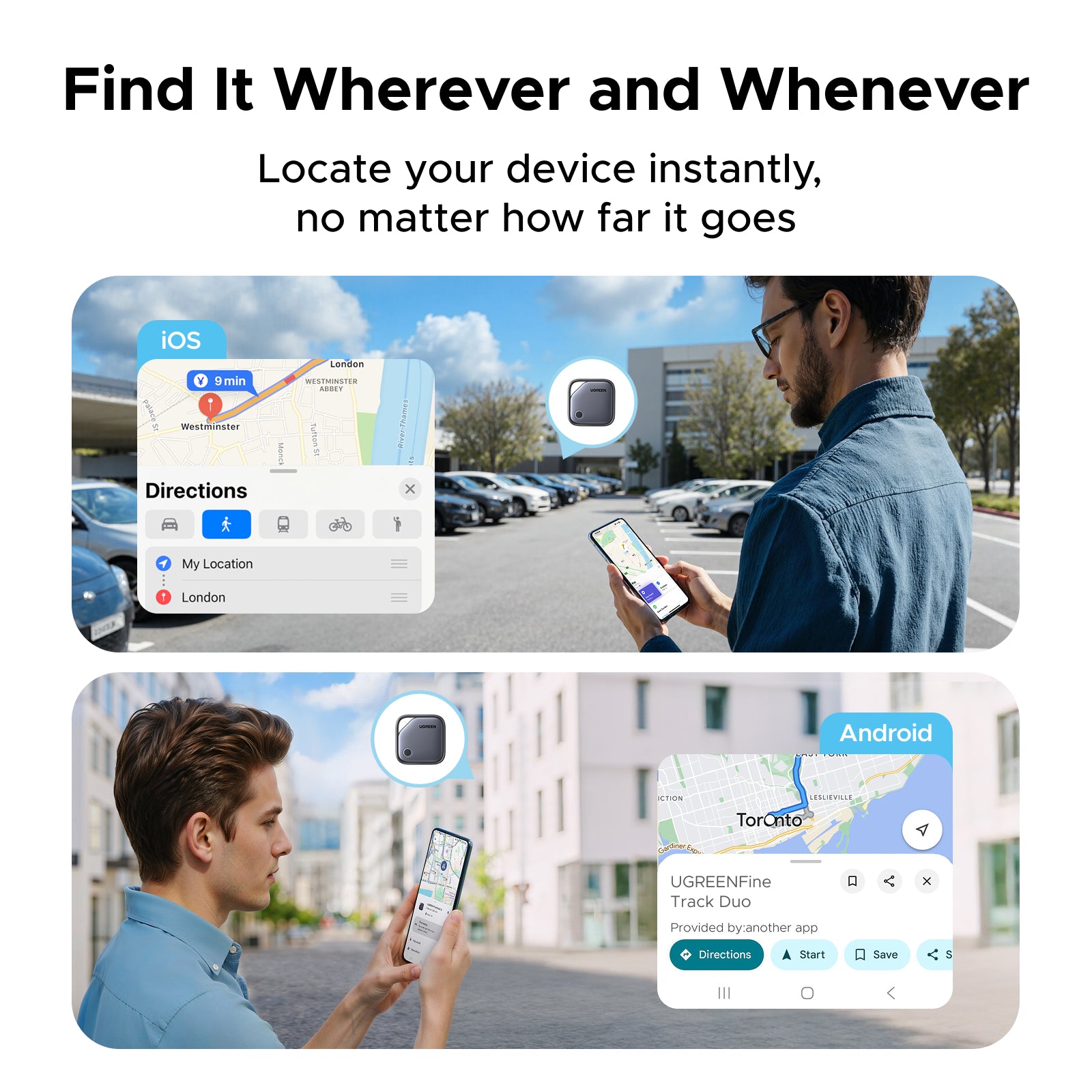 UGREEN Finder Pro (iOS & Android) Pack 4