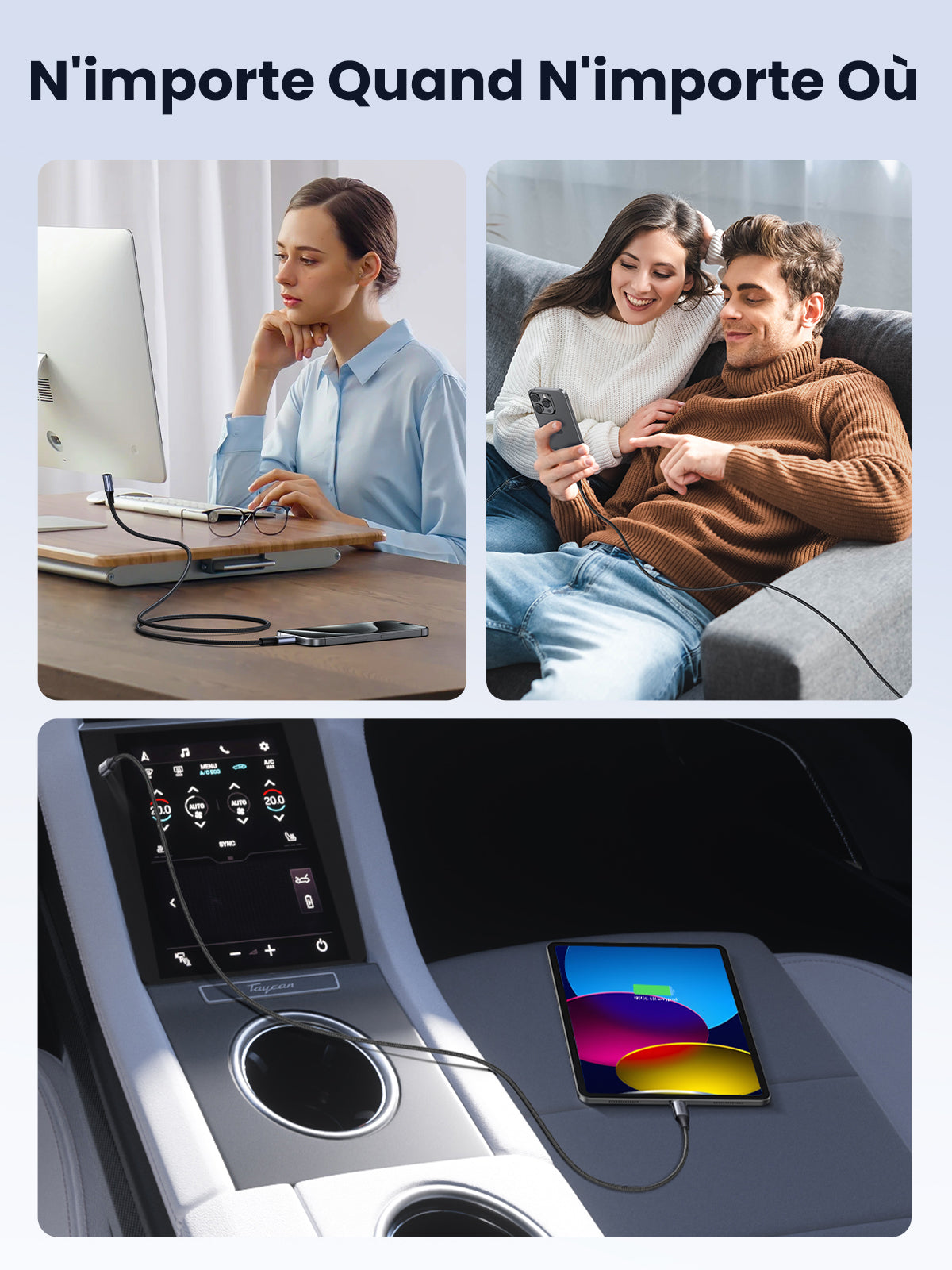 UGREEN Cable USB-C 240W 2M