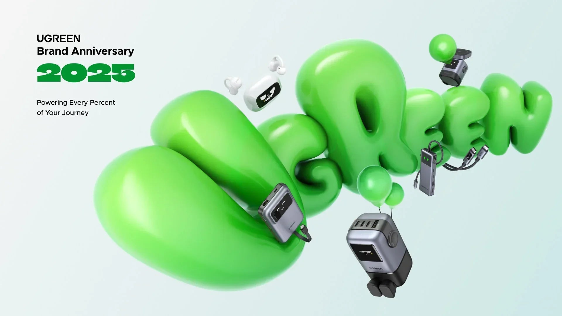 UGREEN Brand Anniversary 2025: Powering Every Percent of Your Journey