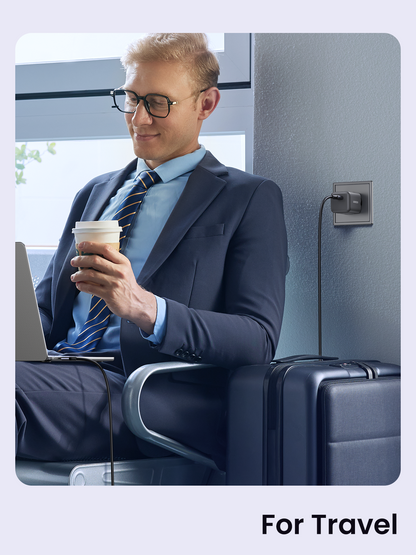 Pack Chargeur GaN 30W +Cable ABS 60W