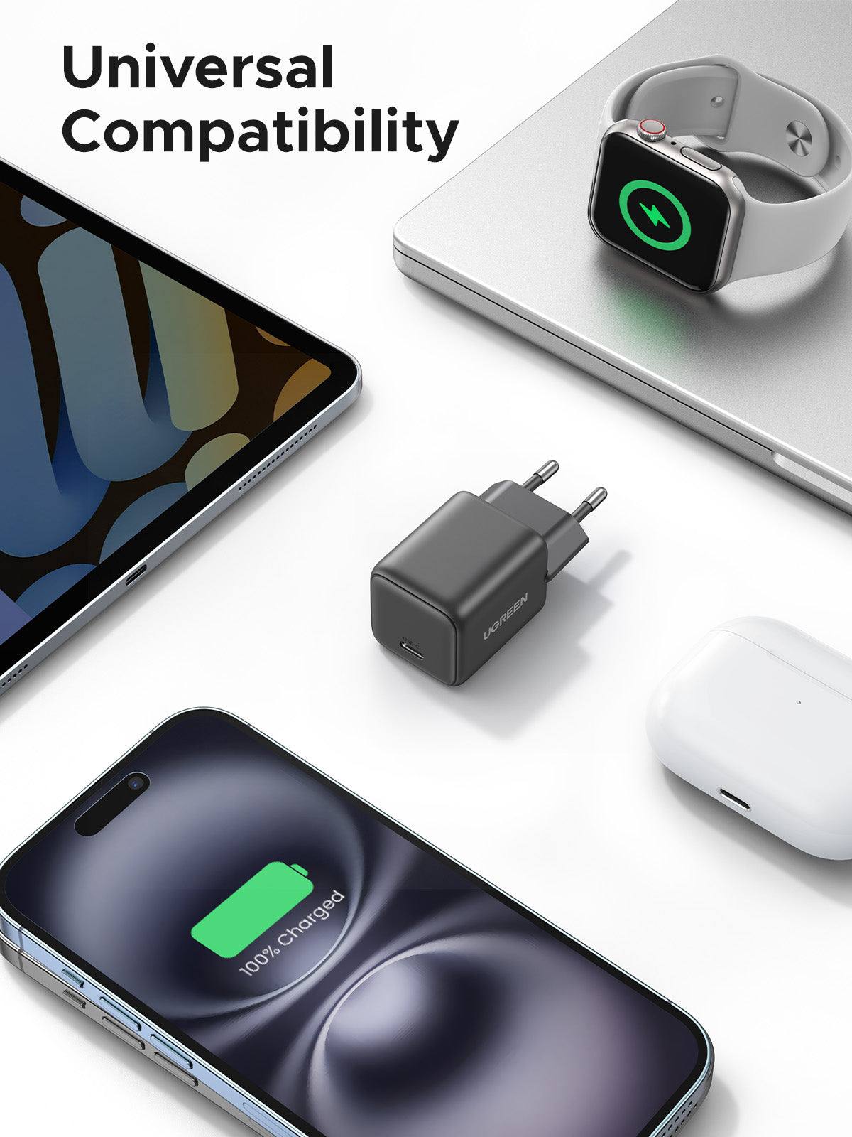 UGREEN GaN 20W chargeur rapide USB-C