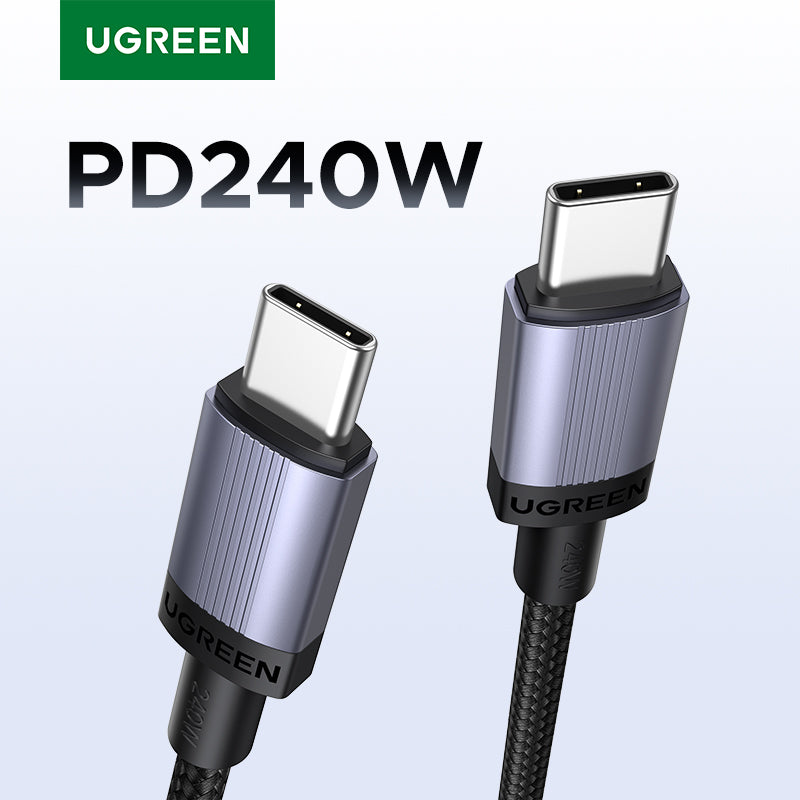 UGREEN USB-C to USB-C PD Cable 240W BLACK 1M