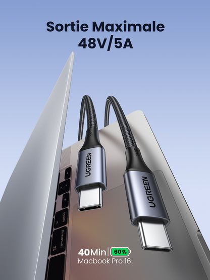 UGREEN Cable USB-C 240W 2M