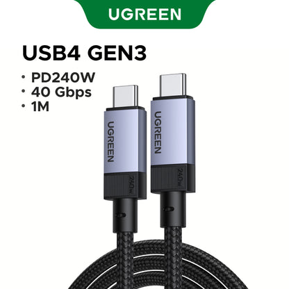 UGREEN Cable Data Transfer 40Gbps USB-C 240W Gen3