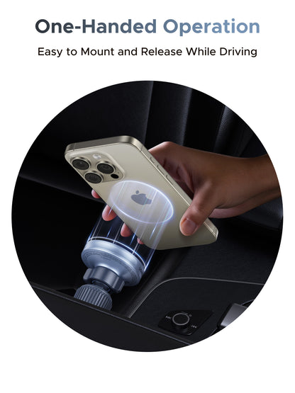 UGREEN MagFlow Magnetic Wireless Car Charger 25W