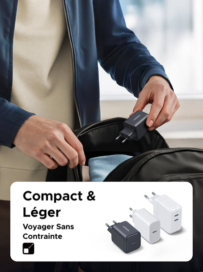 UGREEN GaN 45W Chargeur rapide USB-C + Câble 100w