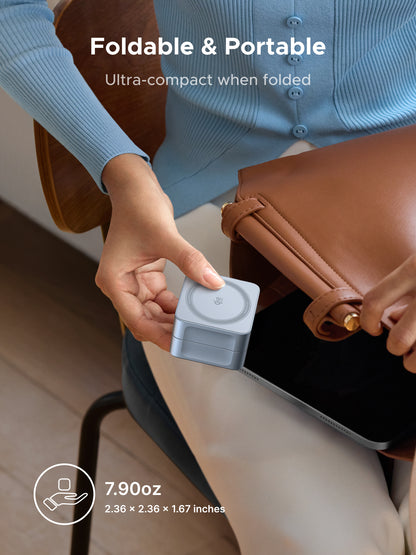 UGREEN MagFlow 2-in-1 Magnetic Wireless Charger 25W