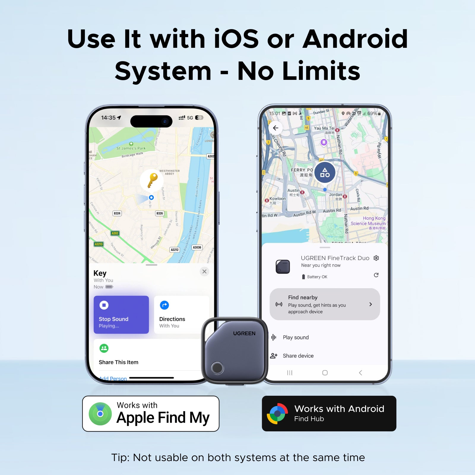 UGREEN Finder Pro (iOS & Android) Pack 4