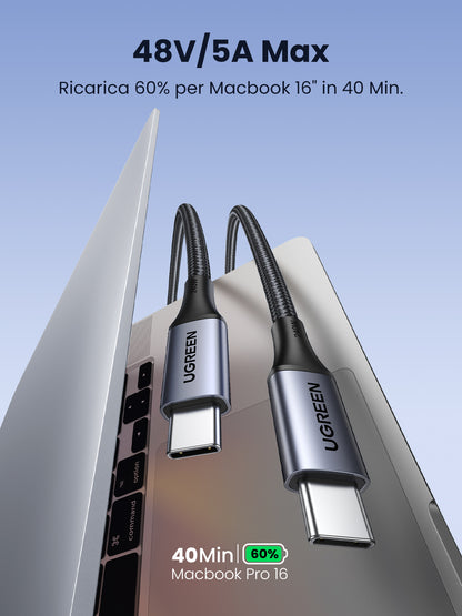 UGREEN Cable USB-C 240W 2M