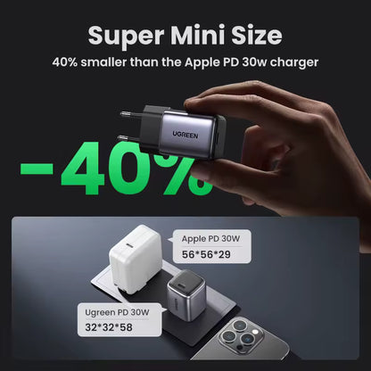 USB-C GaN Fast Charger 30W