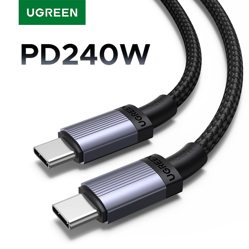 UGREEN USB-C to USB-C PD Cable 240W BLACK 1M