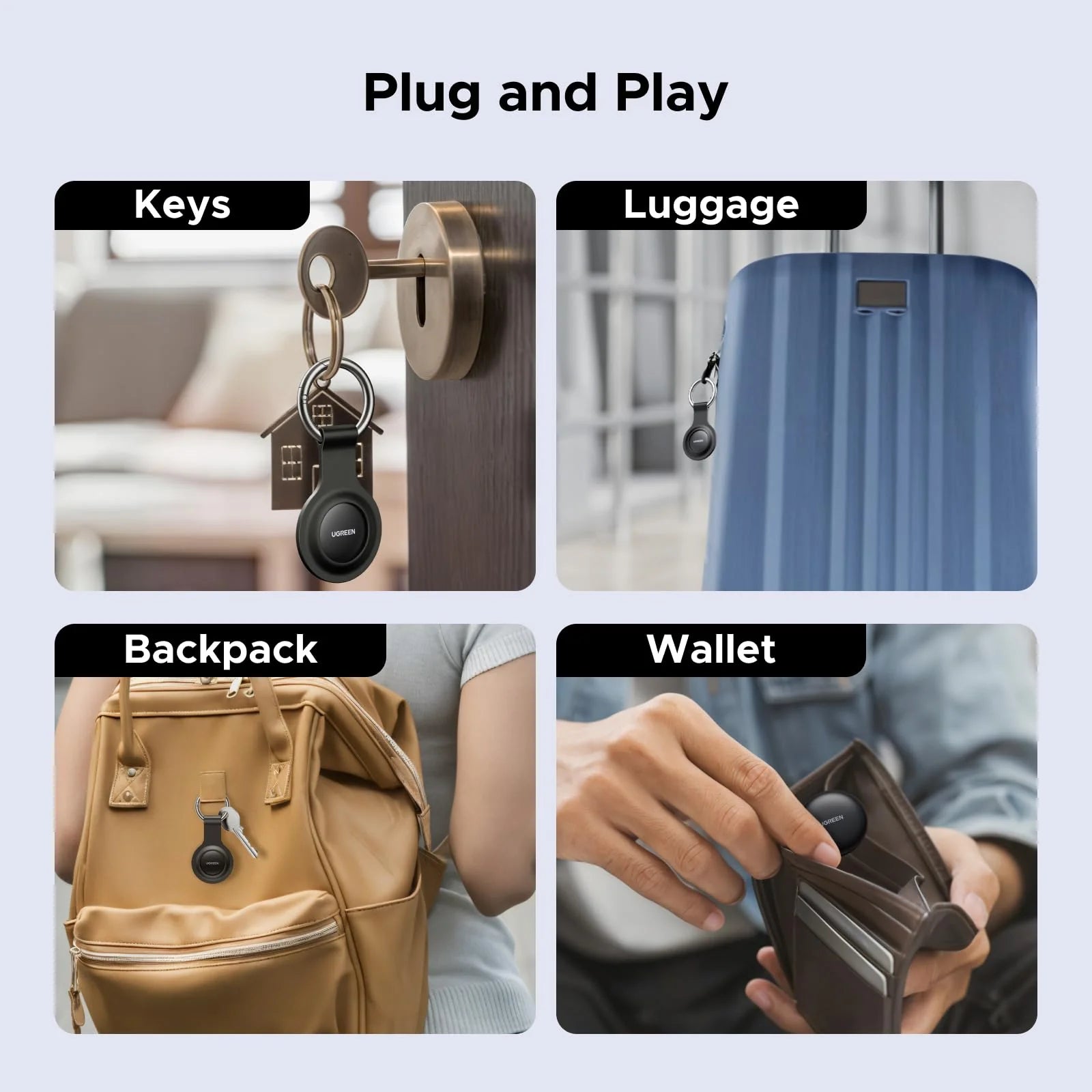 2-Pack UGREEN Finder Mini 2 WIRELESS