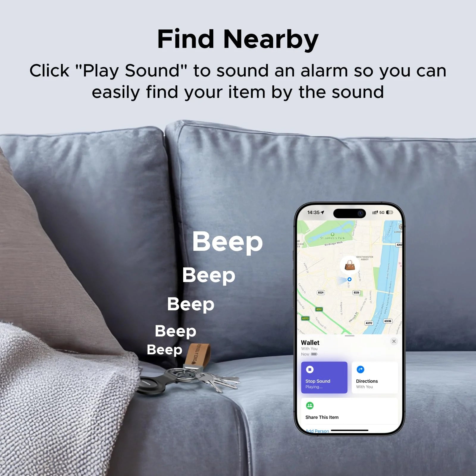 2-Pack UGREEN Finder Mini 2 WIRELESS